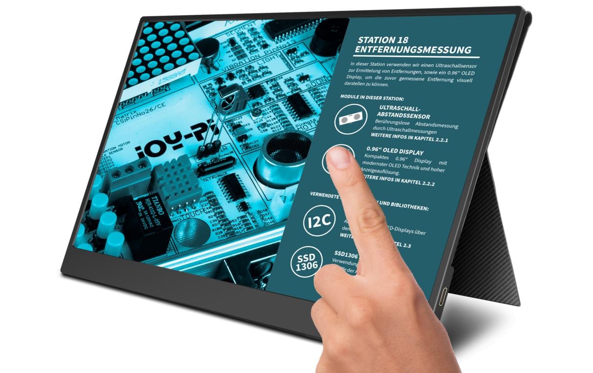 JOY-IT 13" Full-HD smart case