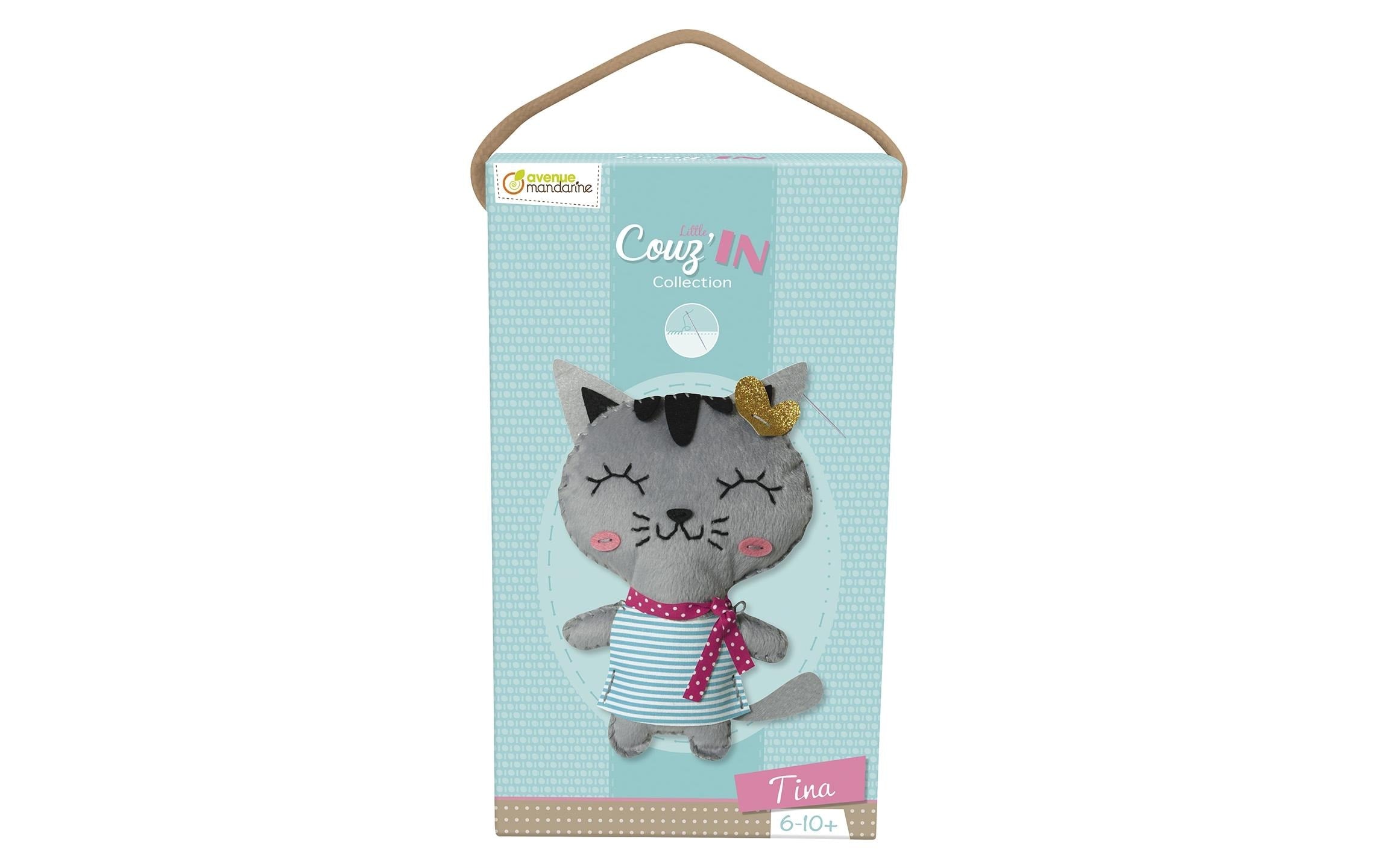 Avenue Mandarine Little Couz'In Nähset Tina die Katze, inkl. Anleitung