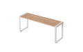 Yamazaki Küchenregal TOSCA weiss 12x40x15.5 cm, Metall/Holz