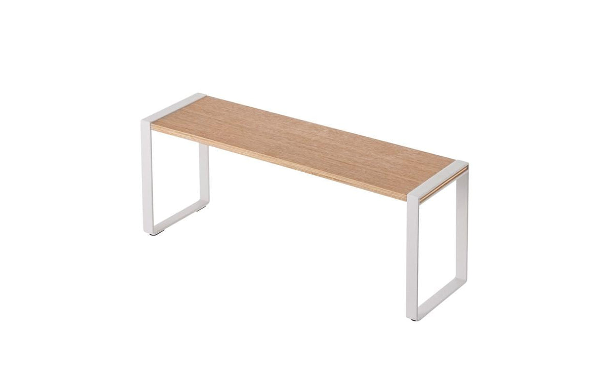 Yamazaki Küchenregal TOSCA weiss 12x40x15.5 cm, Metall/Holz