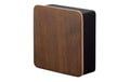 Yamazaki Schlüsselschrank RIN schwarz 15.8x5.7x15.8 cm, Metall/Holz