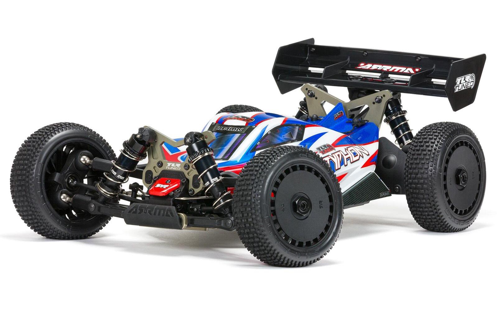 ARRMA BUGGY TYPHON 6S BLX TLR tuned 1:8 4WD EP ARTR