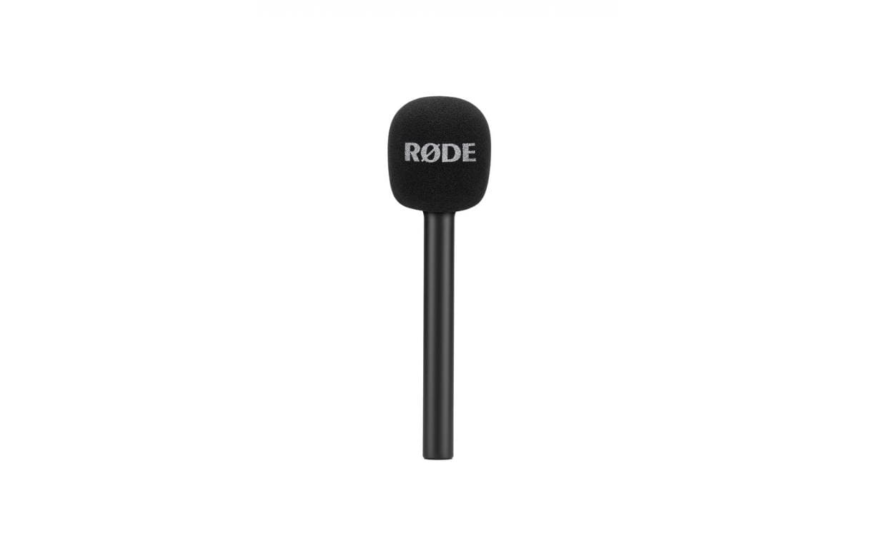 Rode Interview go Handhalterung mit Windschutz zu Wireless GO