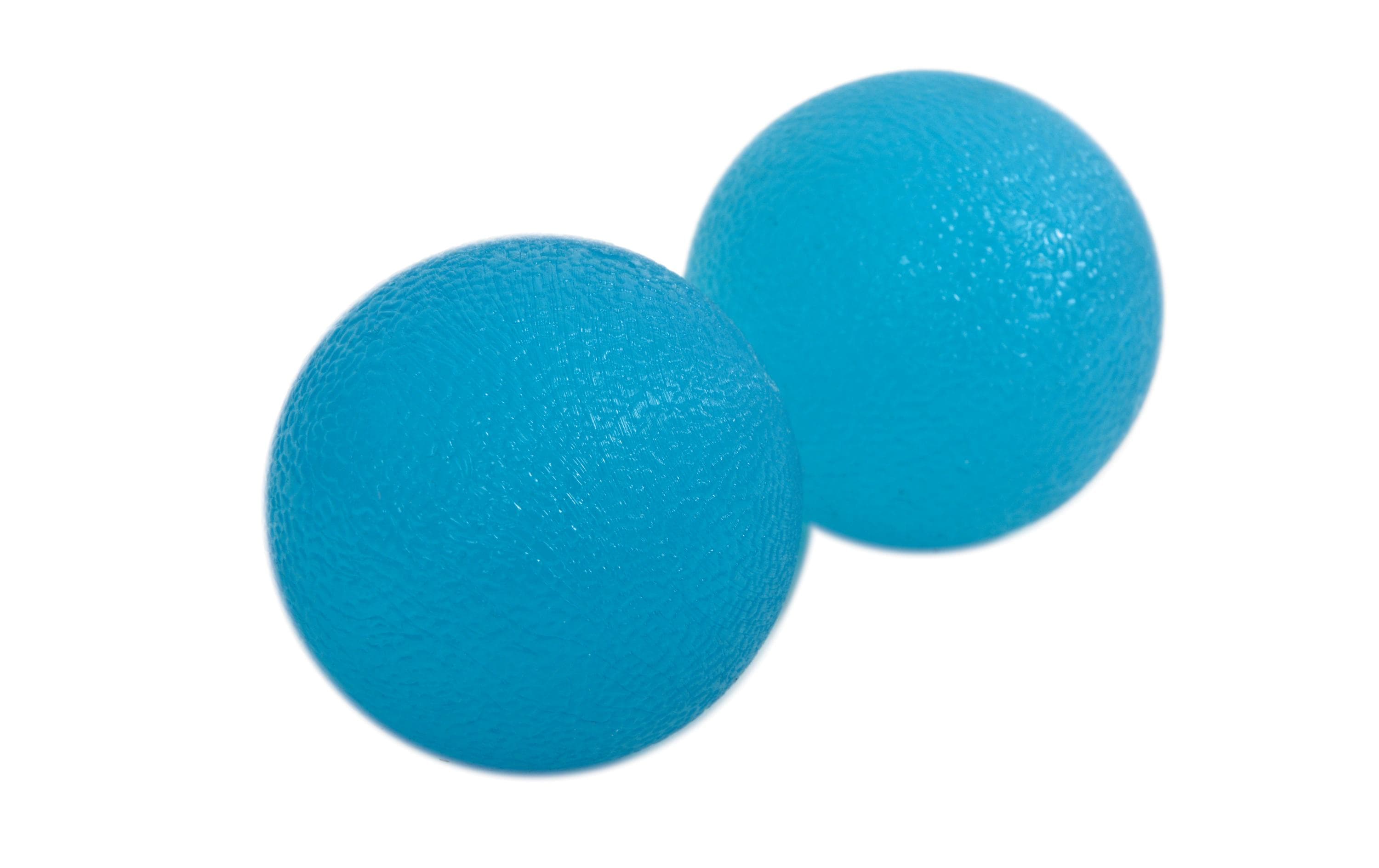 Schildkröt Anti-Stress Therapie Bälle 2er Pack, blau, Durchmesser 48mm