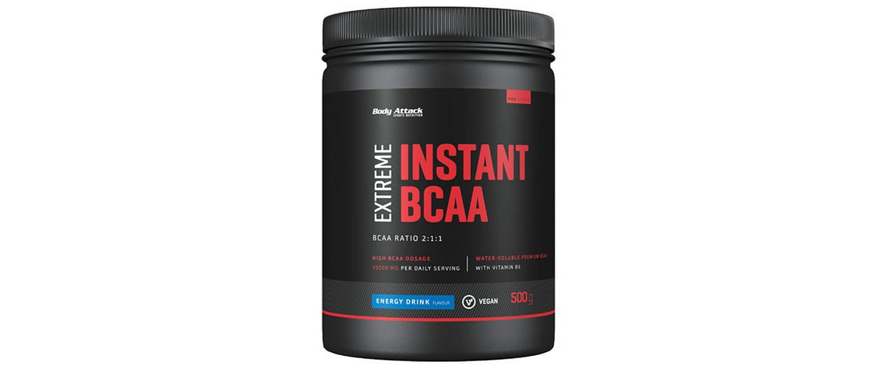 Body Attack Extreme Instant BCAA Geschmack: Green Apple 500g Dose
