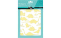 Clairefontaine Sticker Phospho Dinos 2 Stickerbögen