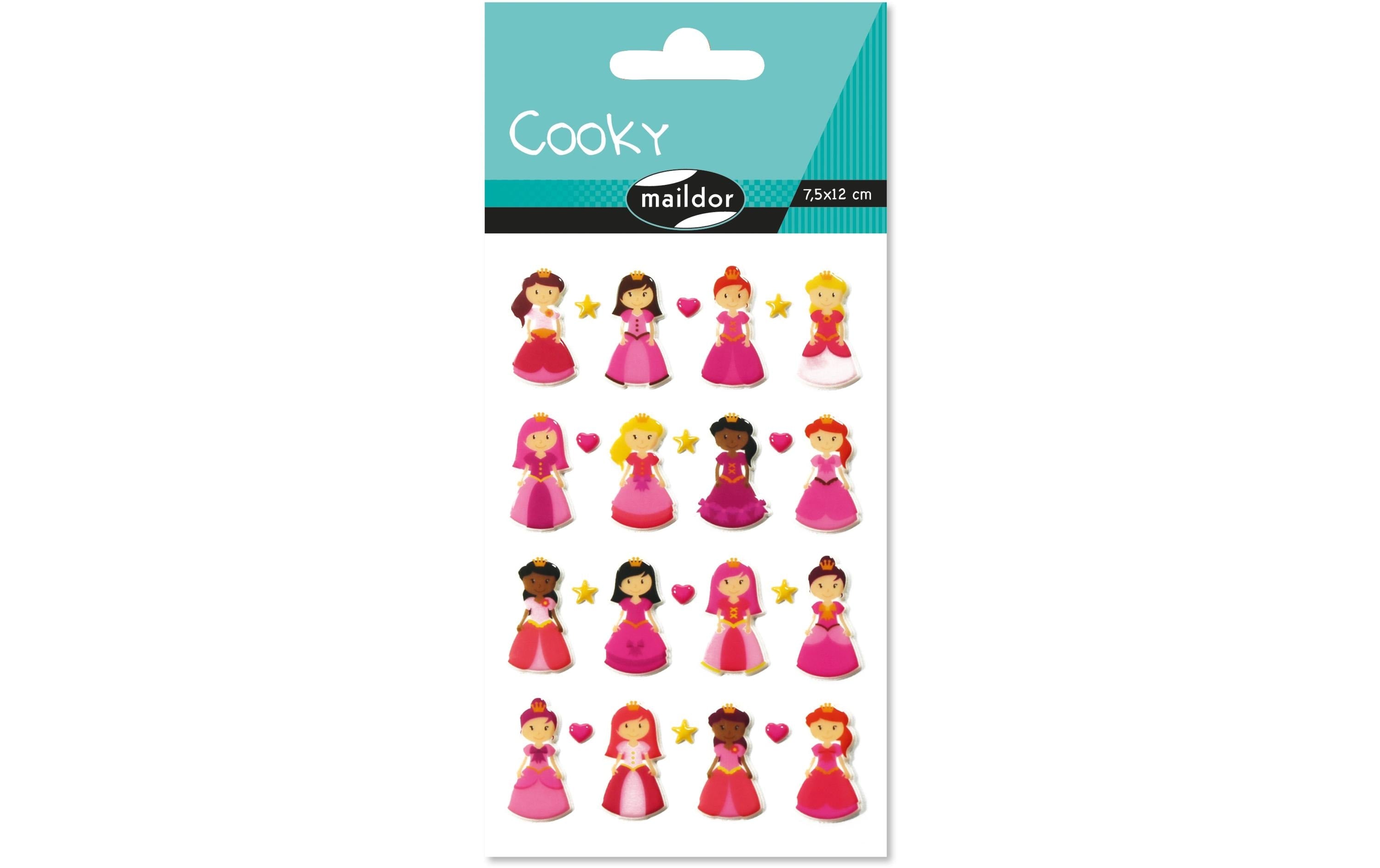Clairefontaine Sticker Cooky Prinzessin 1 Stickerbogen