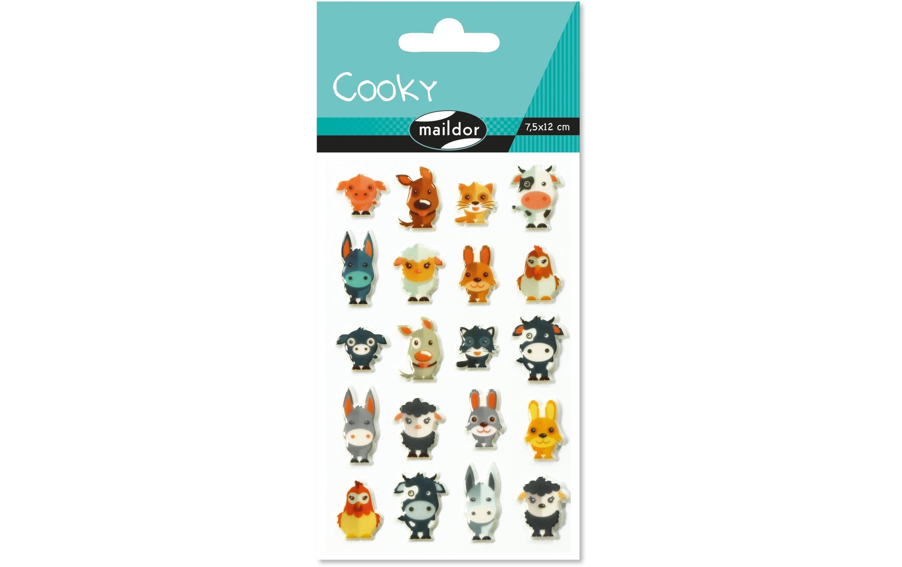 Clairefontaine Sticker Cooky Bauernhof 1 Stickerbogen