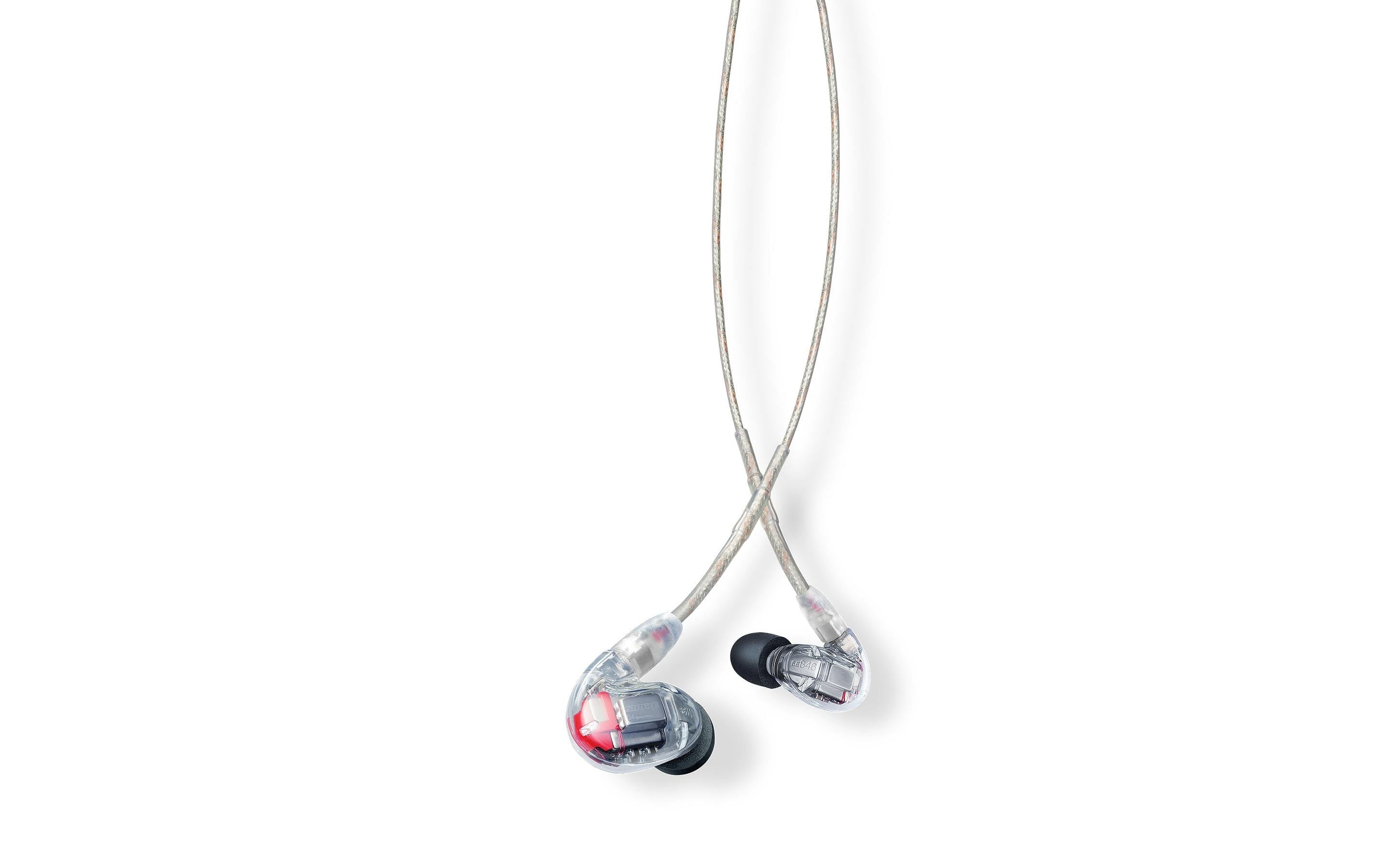 Shure SE846G2, transparent, Pro-Kabel