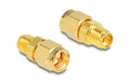 Delock Adapter RP-SMA zu SMA Buchse zu Stecker