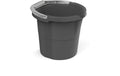 Rotho Eimer Daily 10 Liter anthrazit 32x29x27.5cm, mit Skala, PP/Kunststof