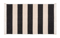 Wenko Badteppich Kasi Schwarz/Weiss Rec. Baumwolle, L:50, B:80cm