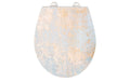 Wenko WC-Sitz Agate Duroplast, Marmoroptik