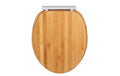 Wenko WC-Sitz Bambusa, Fix-Clip, Easy Close Bambus