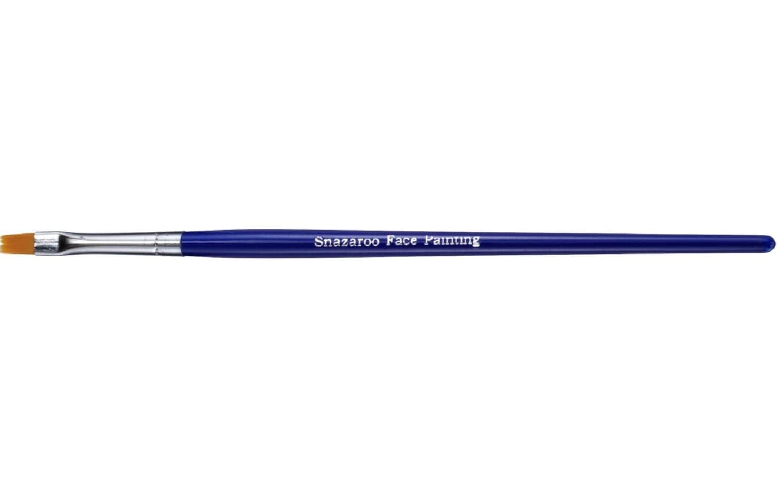 Snazaroo Pinsel fein, flach, Blau