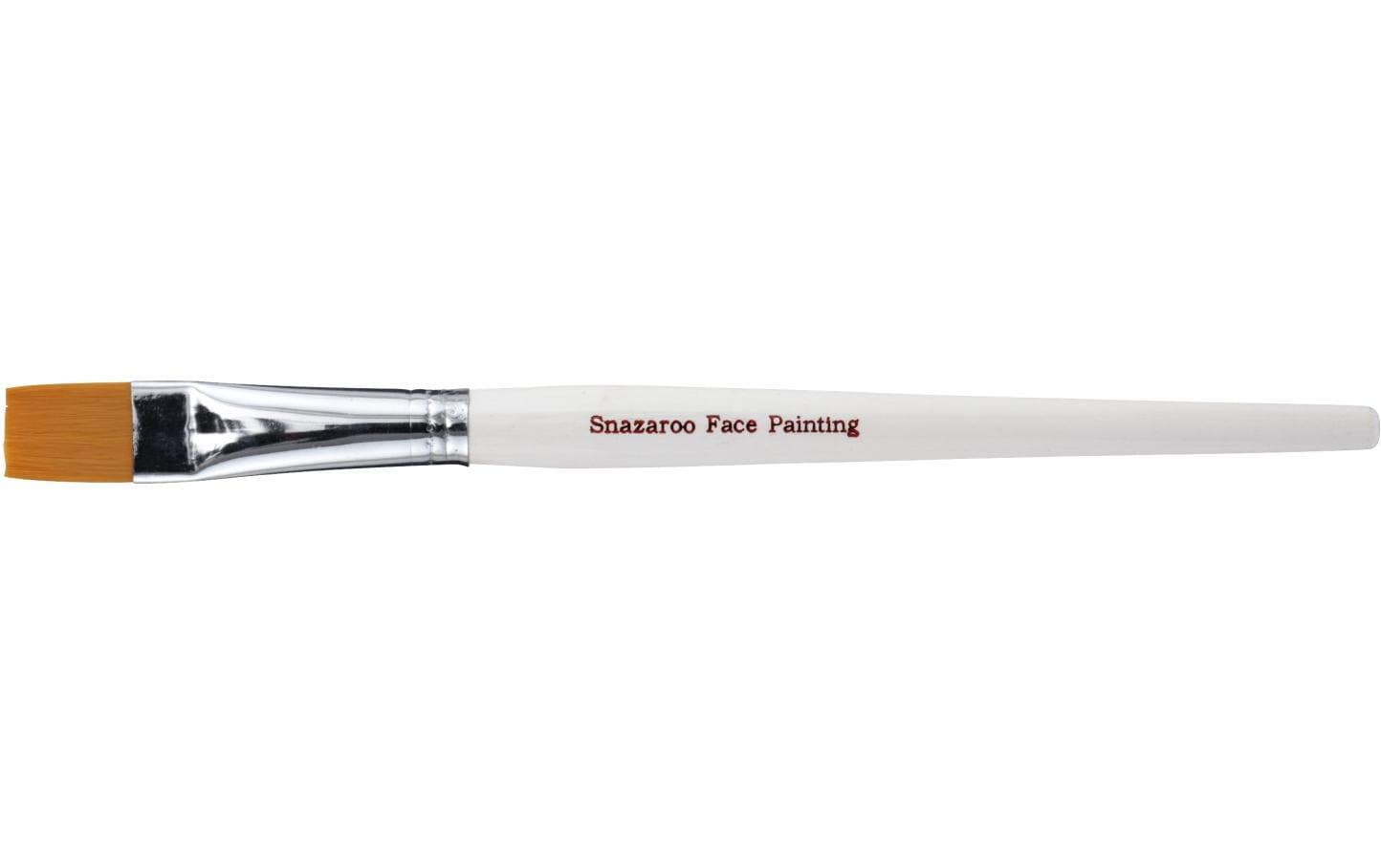 Snazaroo Pinsel gross, flach, Weiss