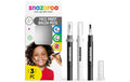 Snazaroo Pinselstift Set5 Schwarz/Weiss 3 Stk