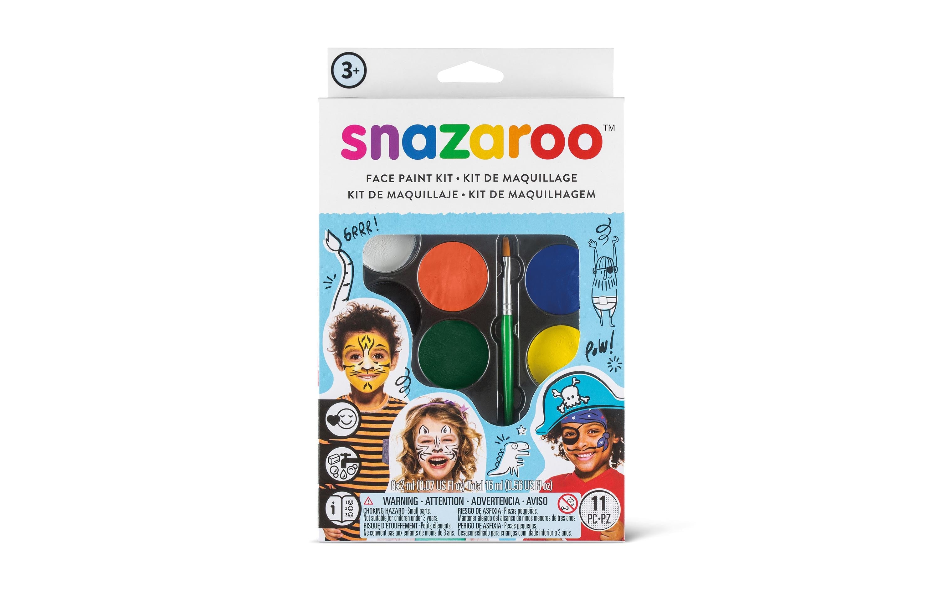 Snazaroo Schminkpalette Jungen Farbig