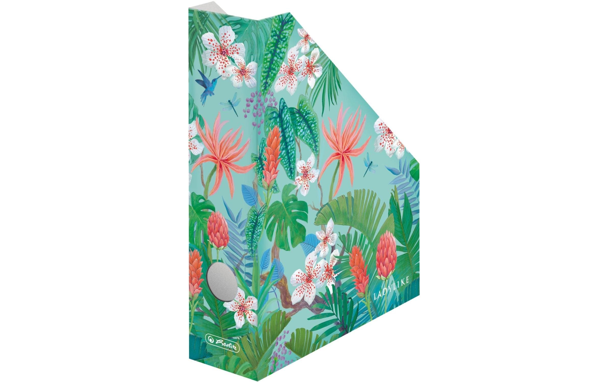 Herlitz Stehsammler A4 Wellpappe, 7 cm, Ladylike Jungle
