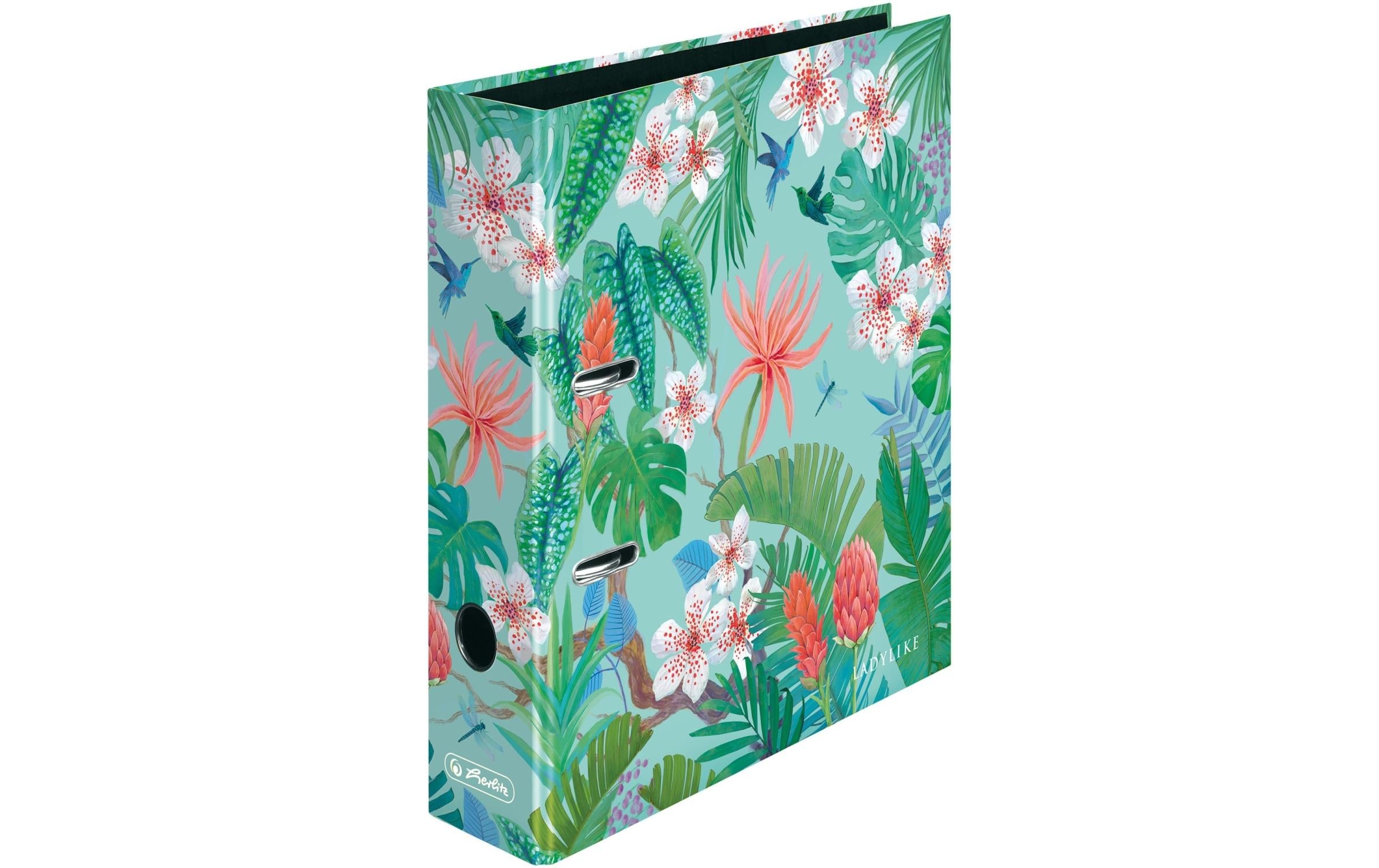 Herlitz Ordner 8 cm, A4 Ladylike Jungle