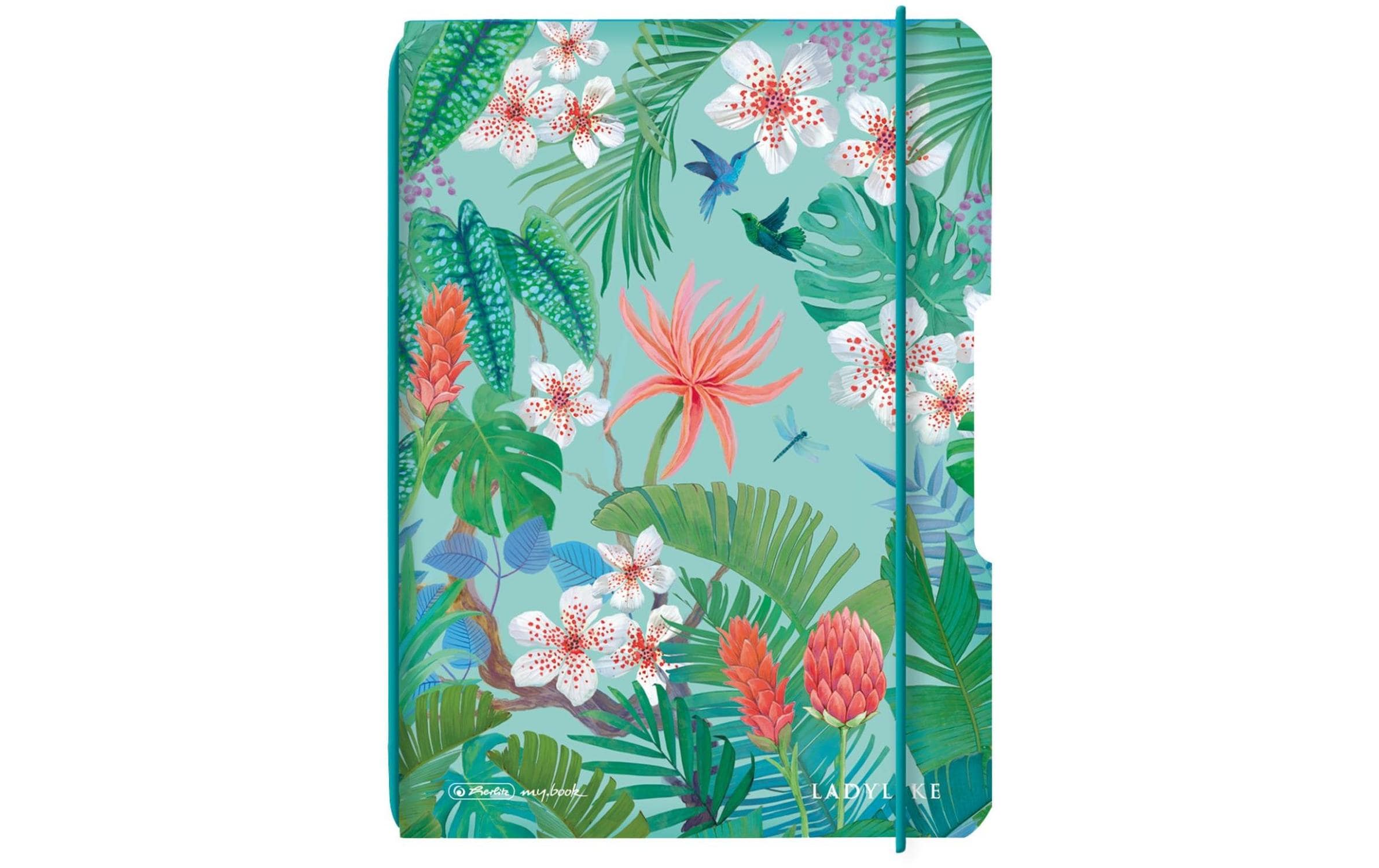 Herlitz my.book flex Notizheft A6 40 Blatt punktiert, Ladylike Jungle