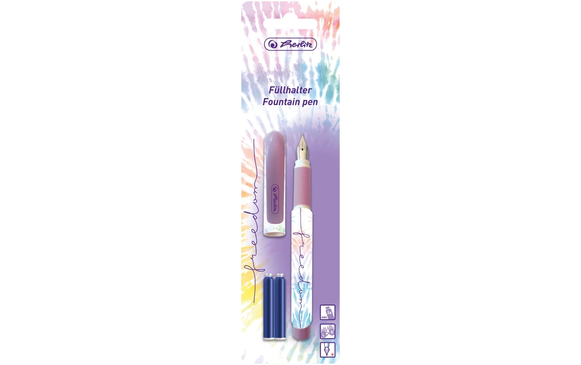 Herlitz Füllhalter New Batik Freedom