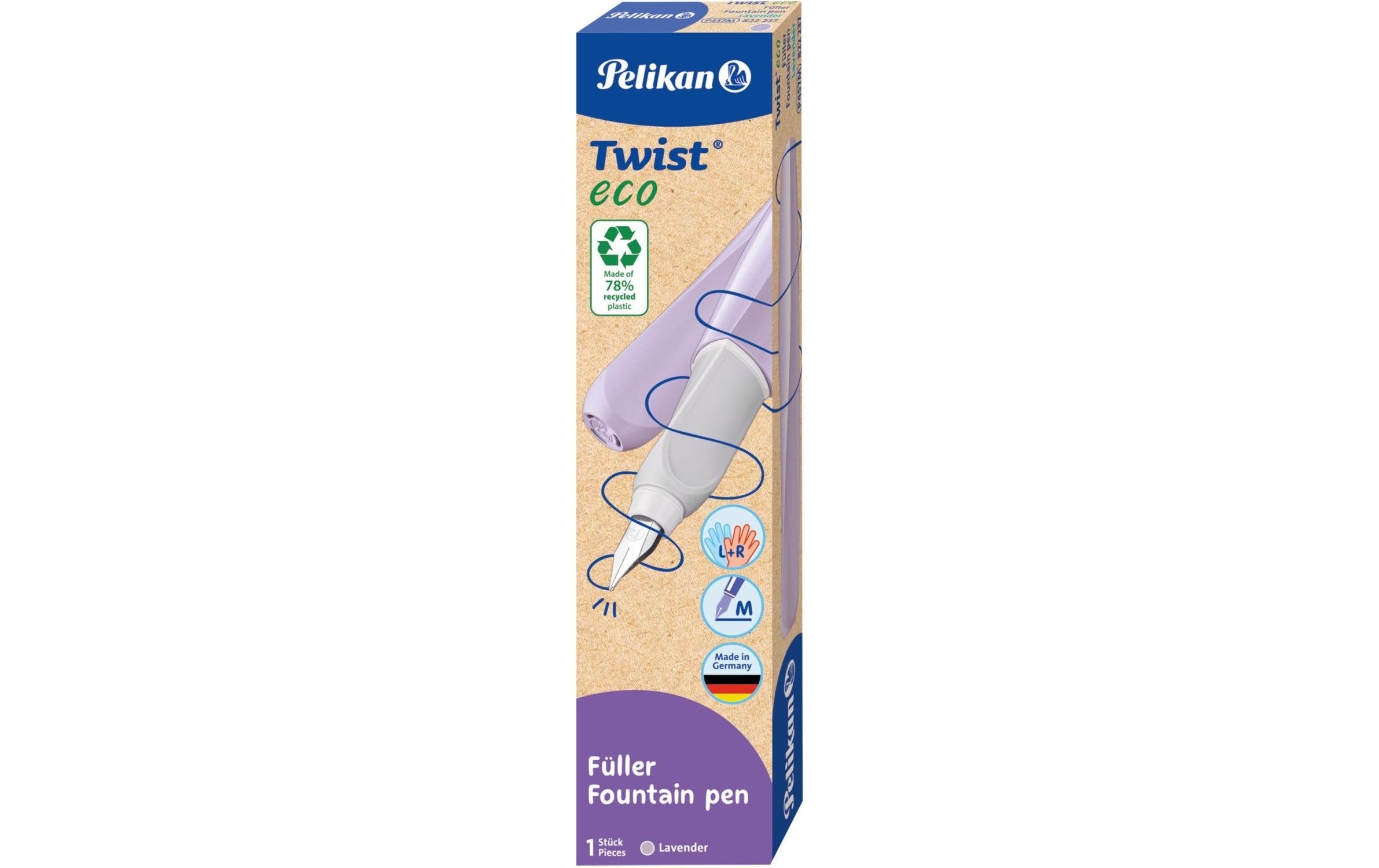 Pelikan Twist eco Füllhalter M lavender