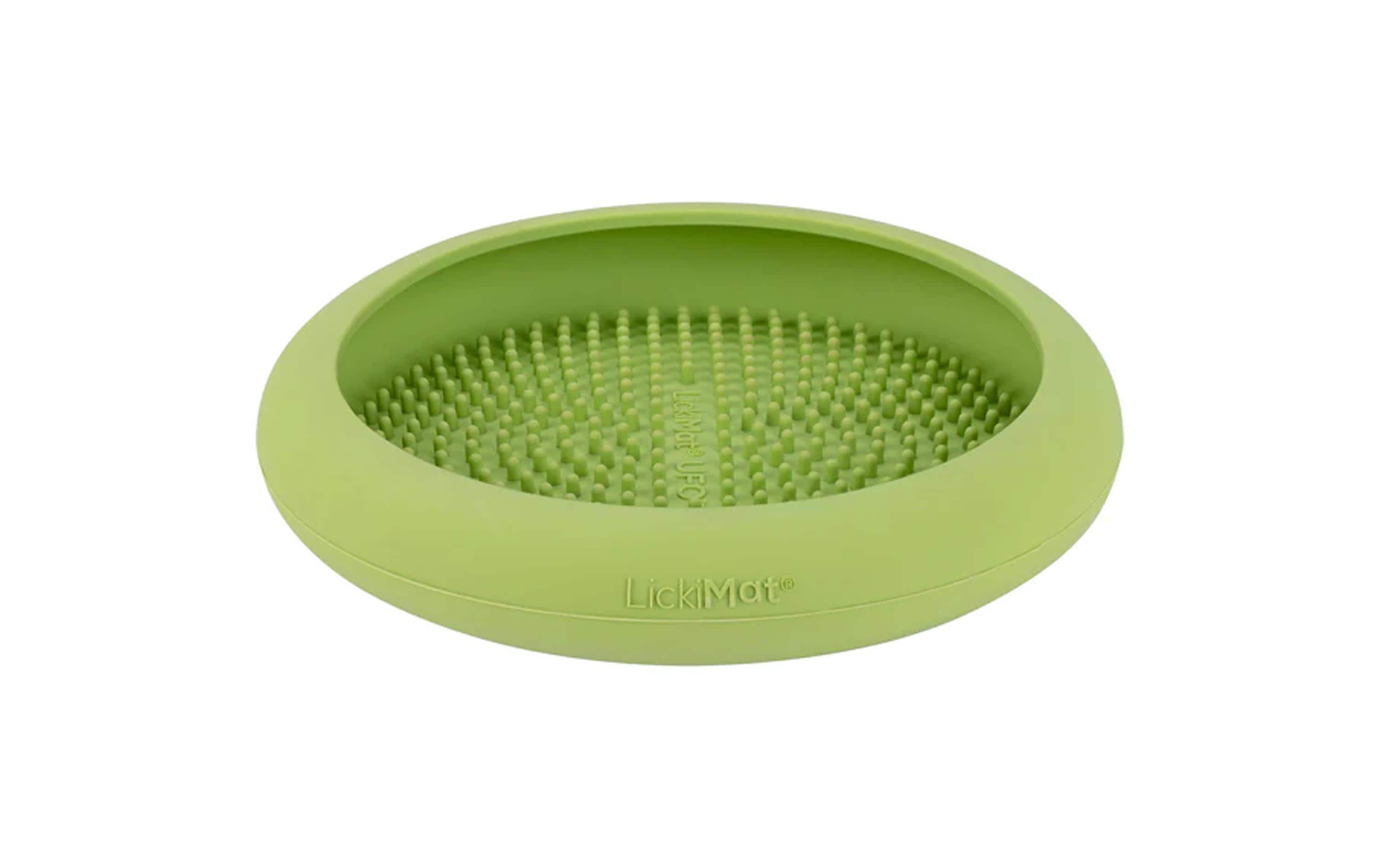 LickiMat Dog UFO Grün ø 18cm