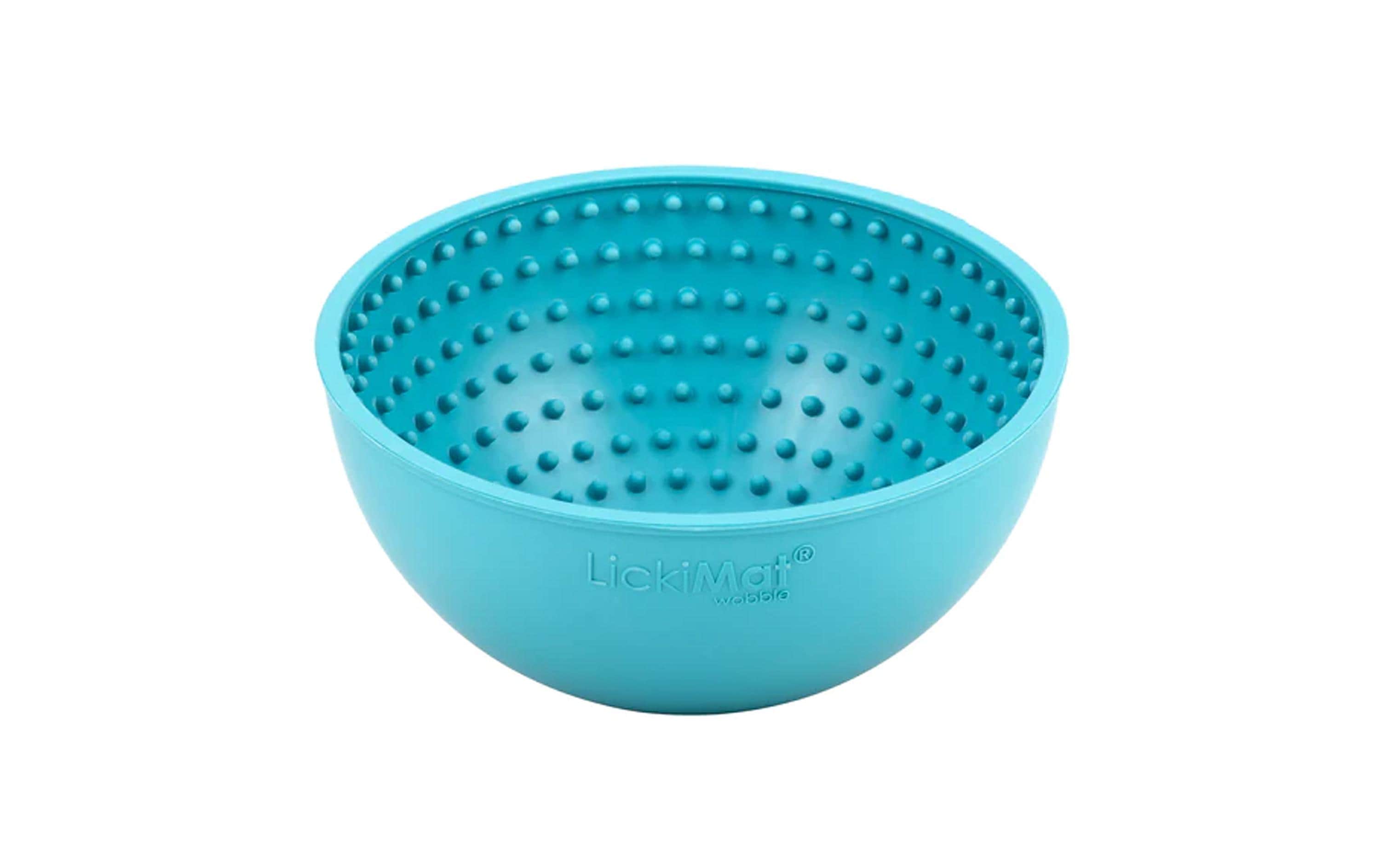 LickiMat Dog Wobble Türkis 17 x 17cm
