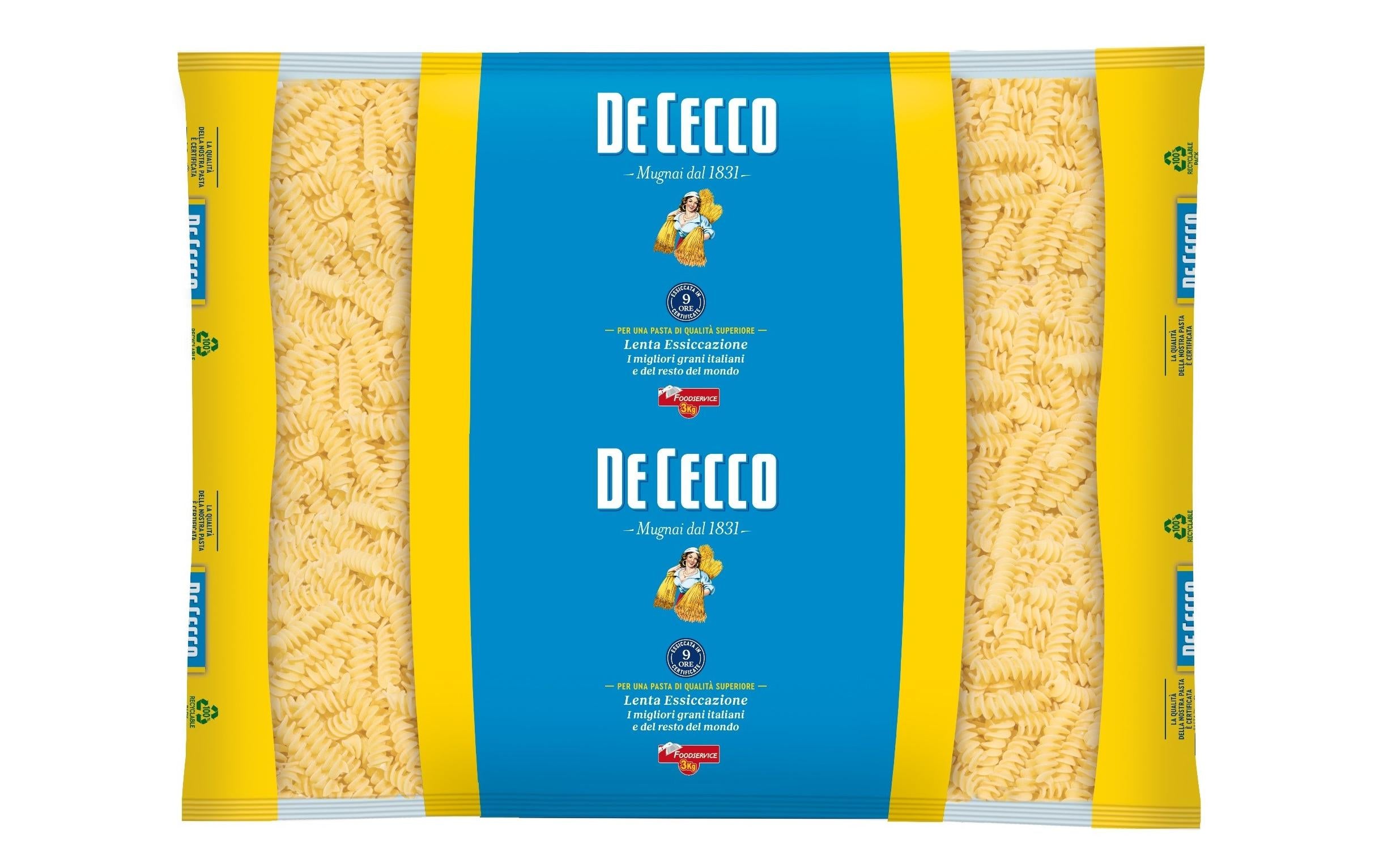 Fusilli Nr. 34 De Cecco 3 kg