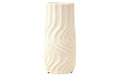 Esmée Vase Twist, Weiss 29.5x14.5 cm (HxD), Steingut