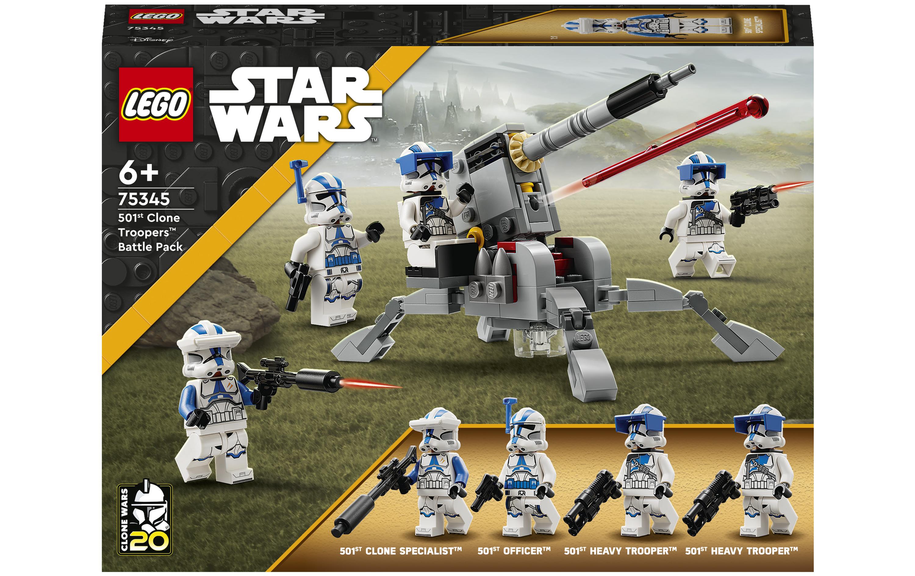 SW 501st Clone Troopers Battle Pack Modell Nr. 75345