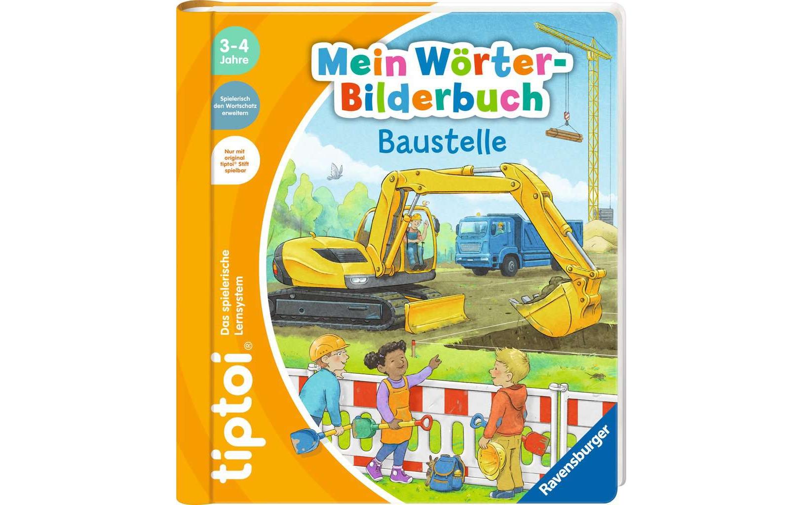 tiptoi Mein Wörter-Bilderbuch Baustelle Alter ab: 3+