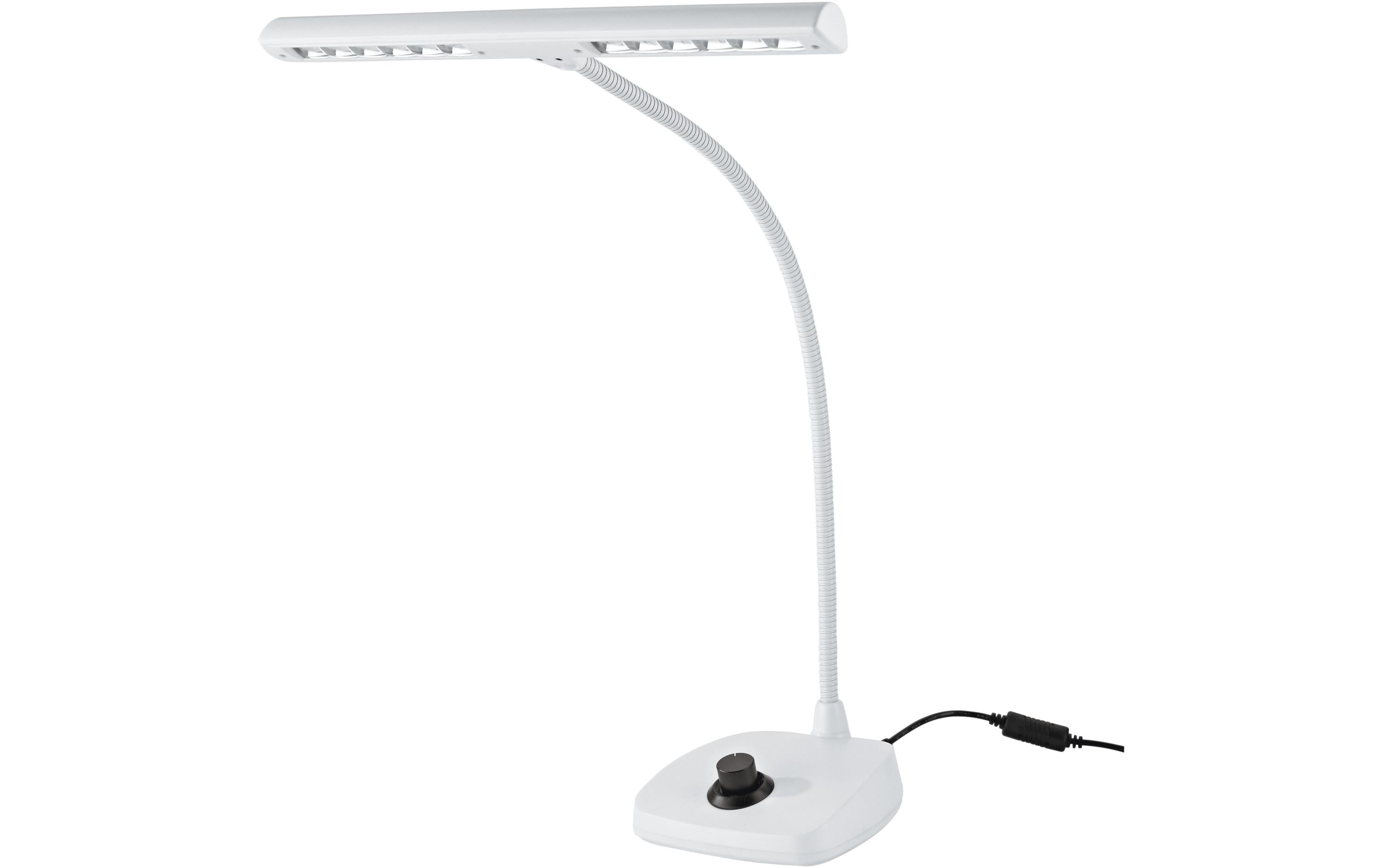 K&M 12298 LED Pianoleuchte weiss, 2500 Lux, 3m Netzkabel, dimmbar