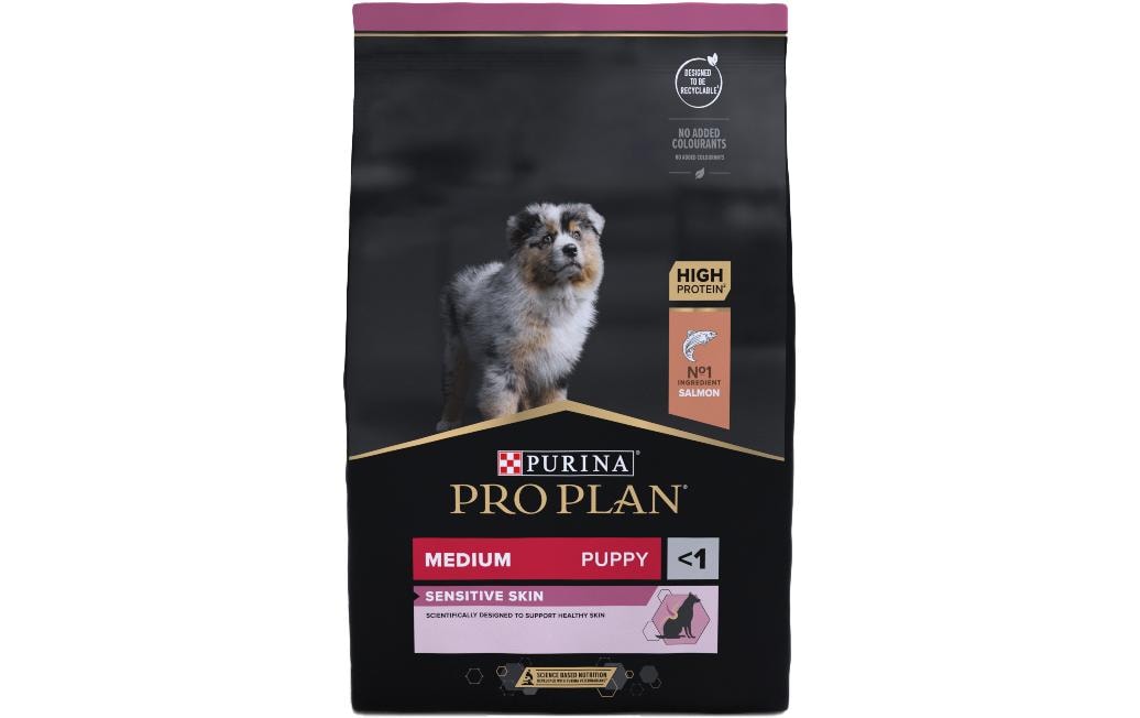 ProPlan Trockenfutter Puppy Sens. Skin Lachs, 3kg