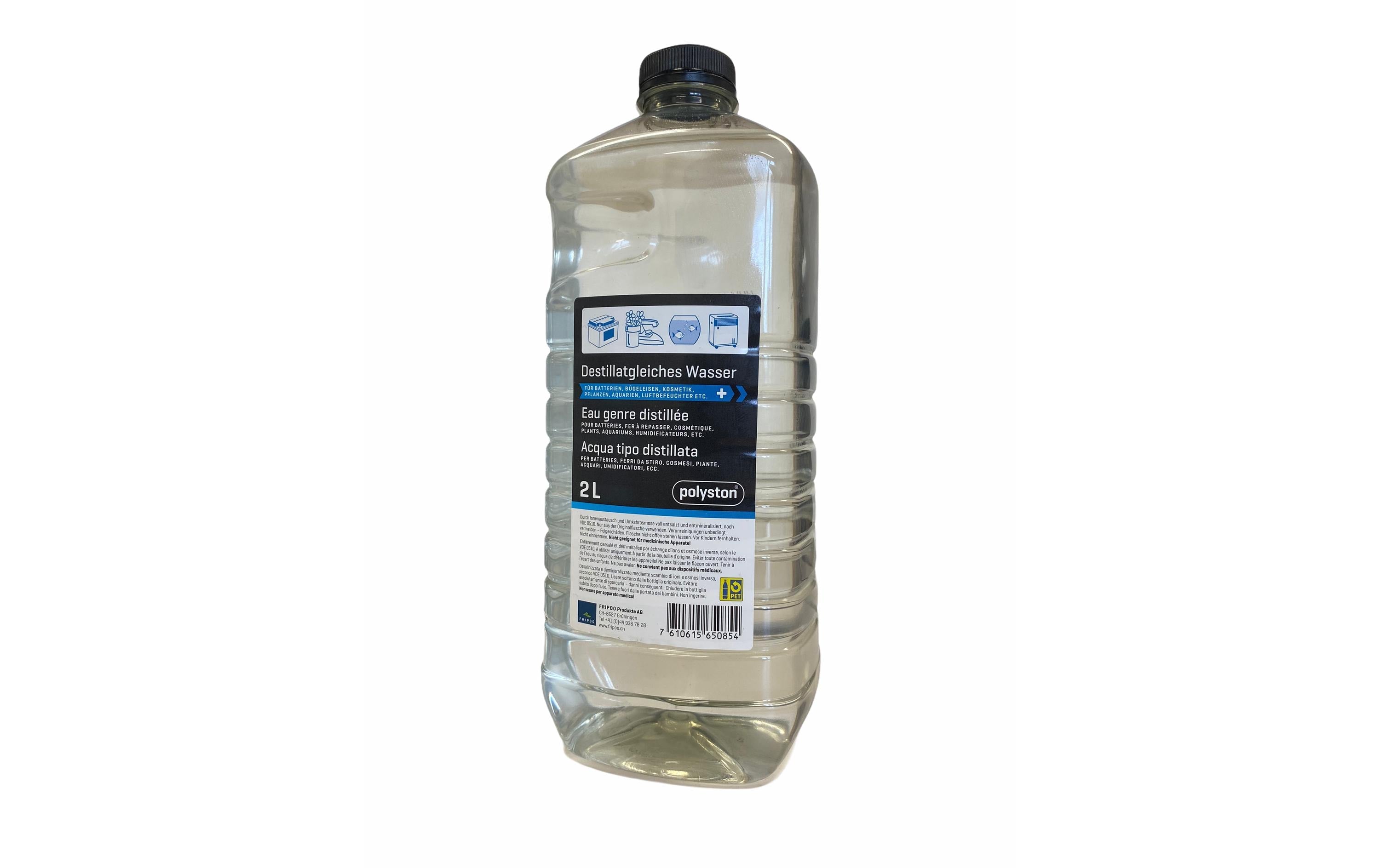 Polyston Destillatgleiches Wasser 2000 ml