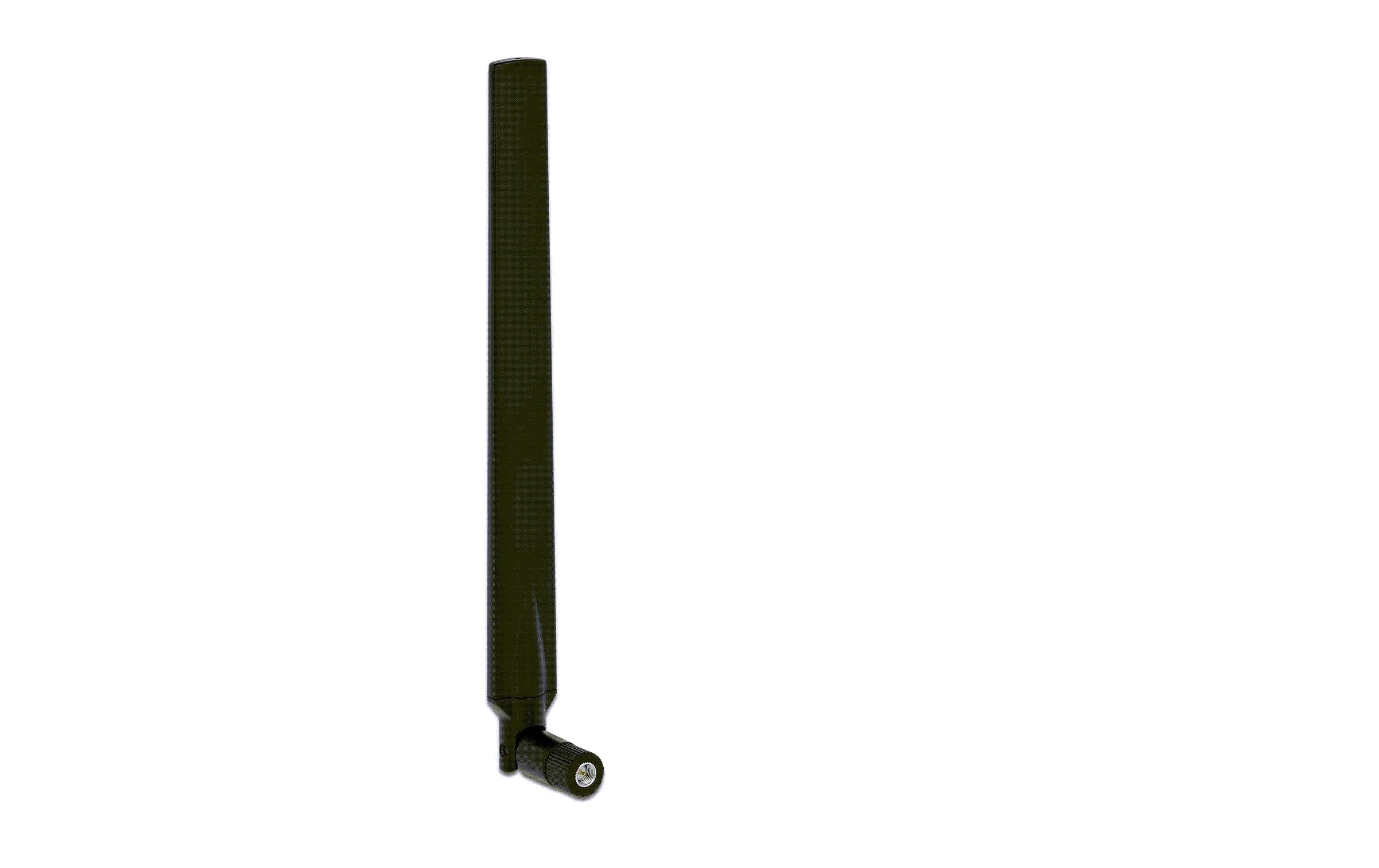 LTEAntenne, SMA-Stecker, 1.9-2.3 dBi Omnidirektional, schwarz