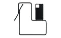 Urbany's Necklace Case All Black Matt fürs Apple iPhone 14 Plus, Matt