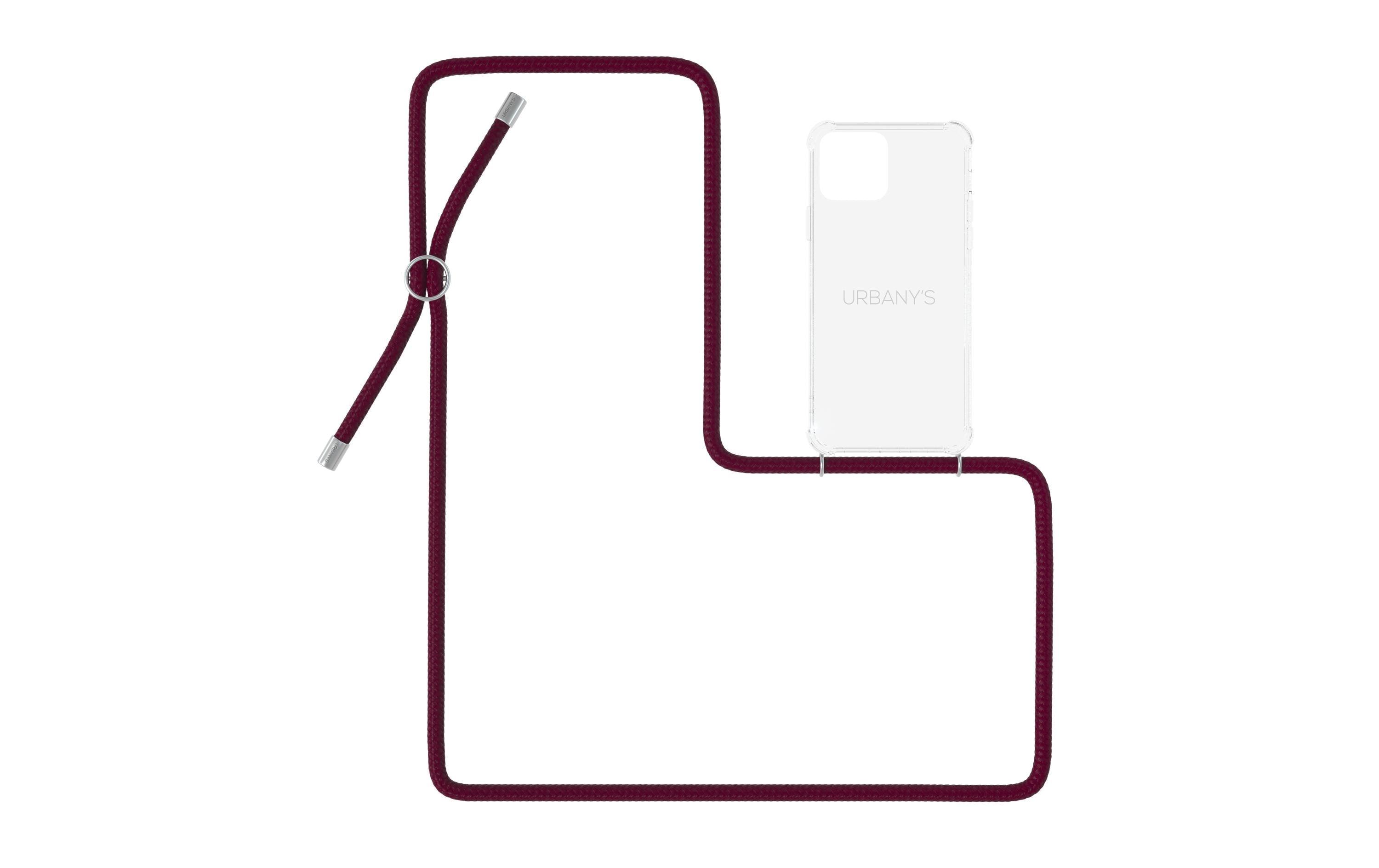Urbany's Necklace Case Red Wine fürs Apple iPhone 14