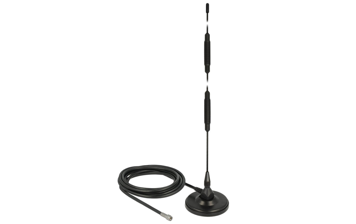 Delock LTE & LoRa Antenne, 7dBi, Magnetfuss SMA Anschluss, 0.8-2.4Ghz, 3m Kabel,Outdoor