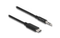 Delock Audio Stereo Kabel USB-C zu Klinke 3.5mm 3P, 1m, schwarz