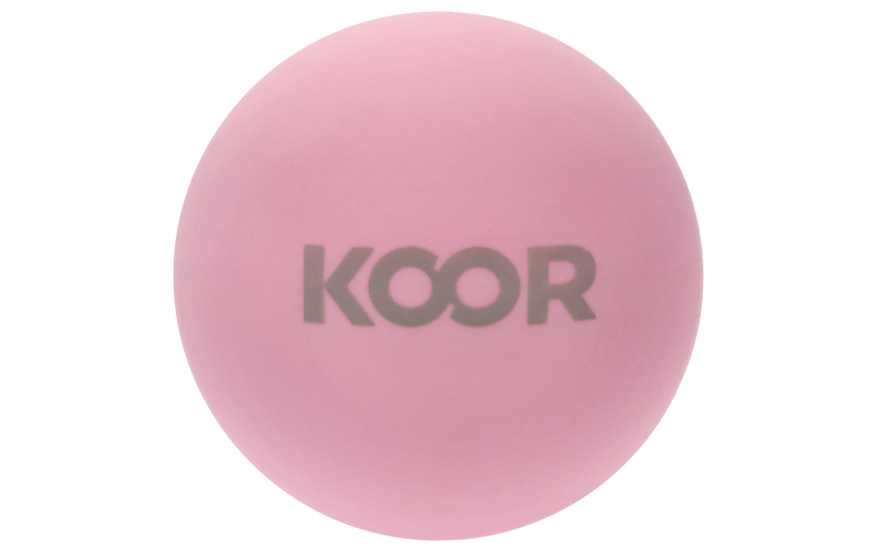 KOOR Faszienball rosa 62mm, 150g, rosa