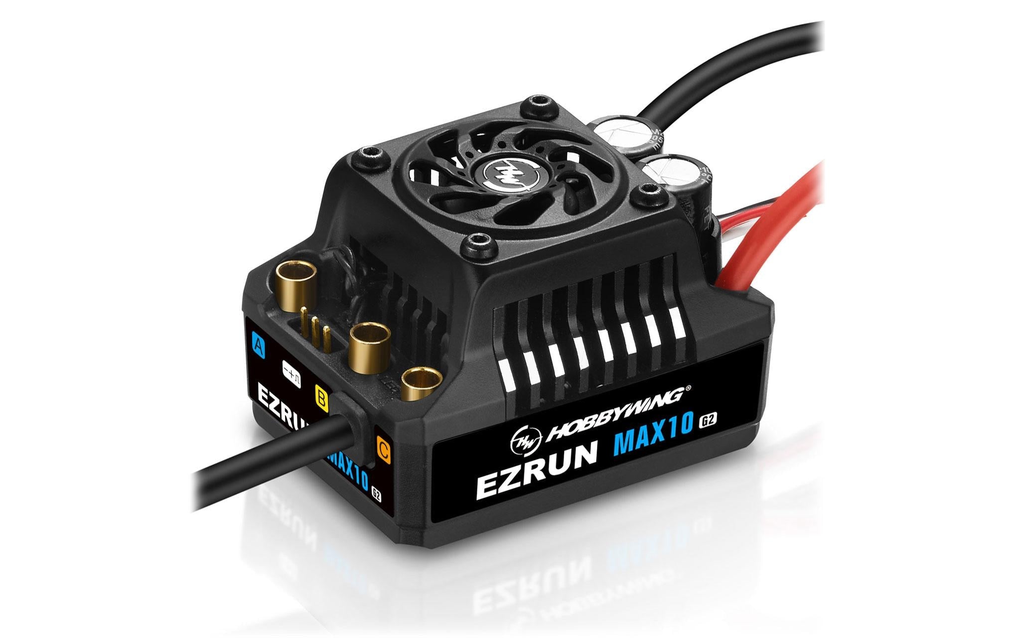 Hobbywing Ezrun MAX10 G2 Regler 80 Amp 2-3s LiPo, BEC 5A