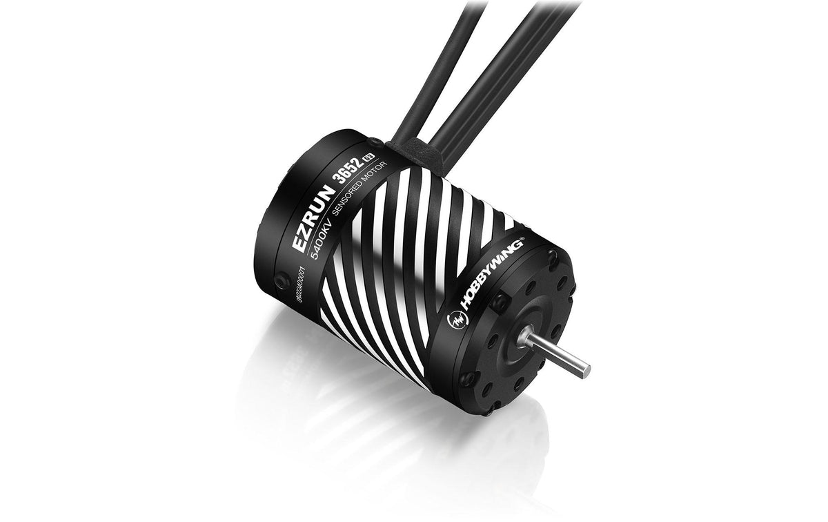 Hobbywing Ezrun 3652SD Motor G3 5400kV 3.175mm Welle für 1:10