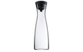 WMF Wasserkaraffe 1 Liter schwarz CloseUp-Verschluss Edelstahl, Höhe 29cm