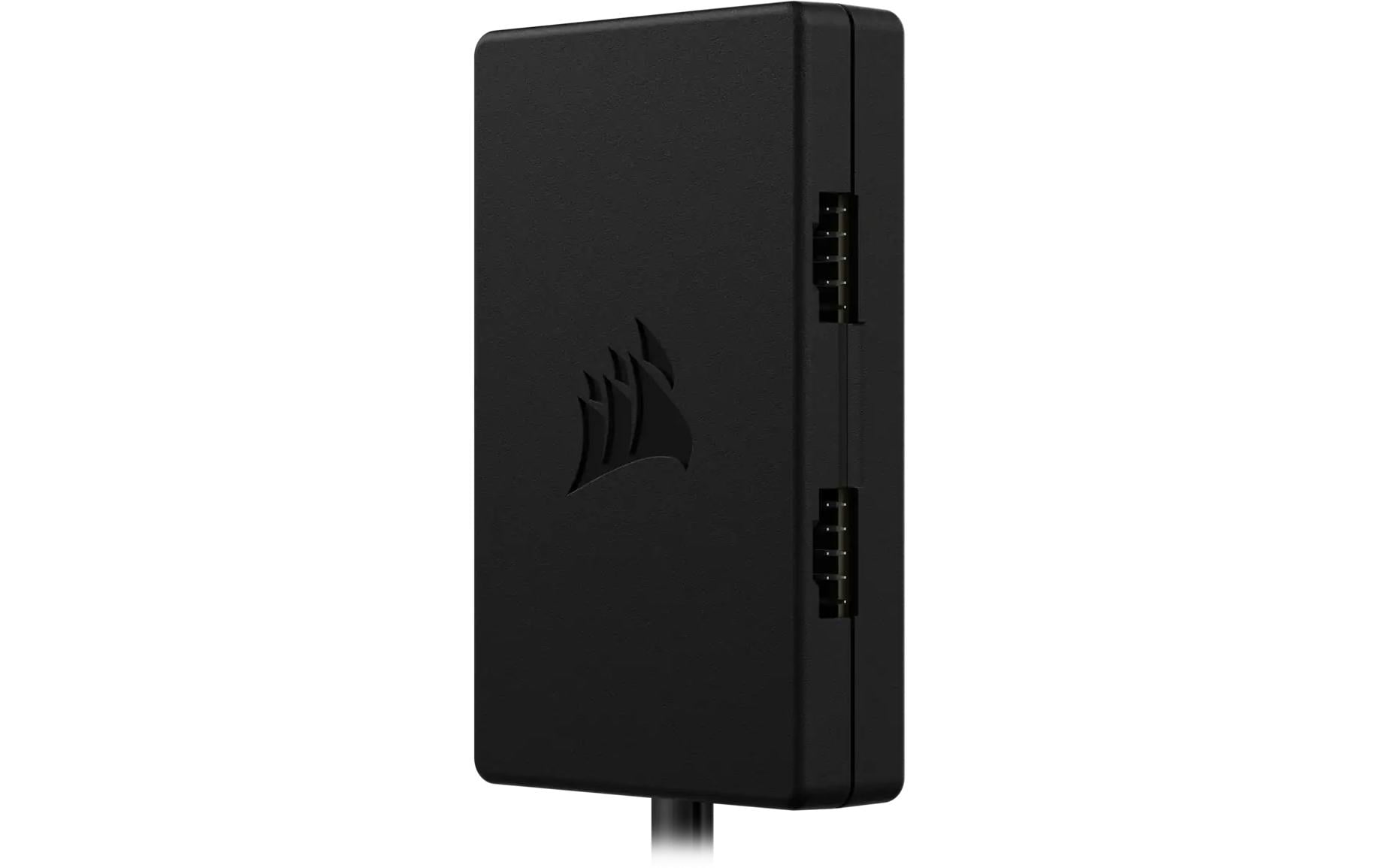 Corsair USB 2.0 HUB, 4 Port Schwarz, mit Magnet