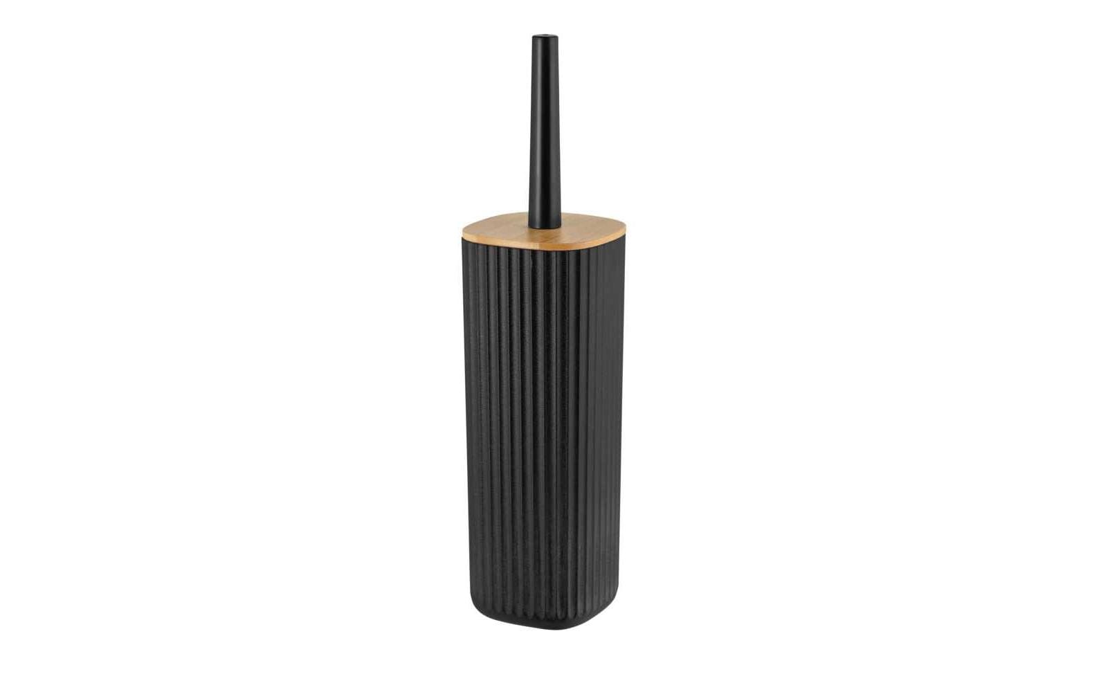 Wenko Toilettenbürste Rotello Schwarz Bambus/ Kunststoff