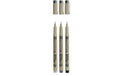 Sakura Fineliner Pigma Micron Grey + Black, Set à 3 Stück