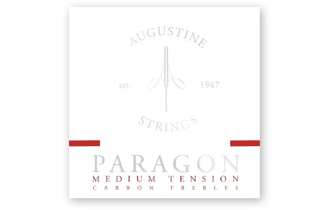 Augustine Paragon Red Medium Tension Klassische Gitarren-Saiten, Satz