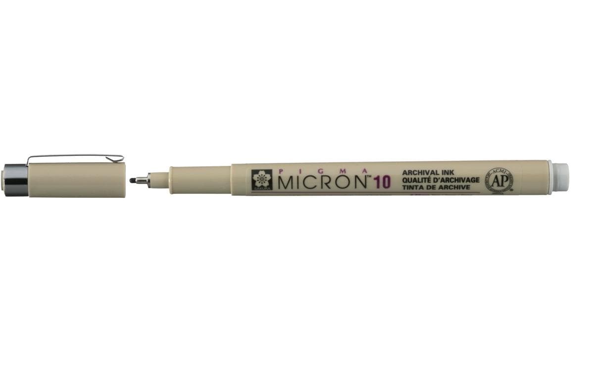 Sakura Fineliner Pigma Micron 10 Light Cool Grey, 1 Stück